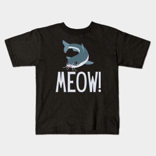 Catfish Meow Kids T-Shirt